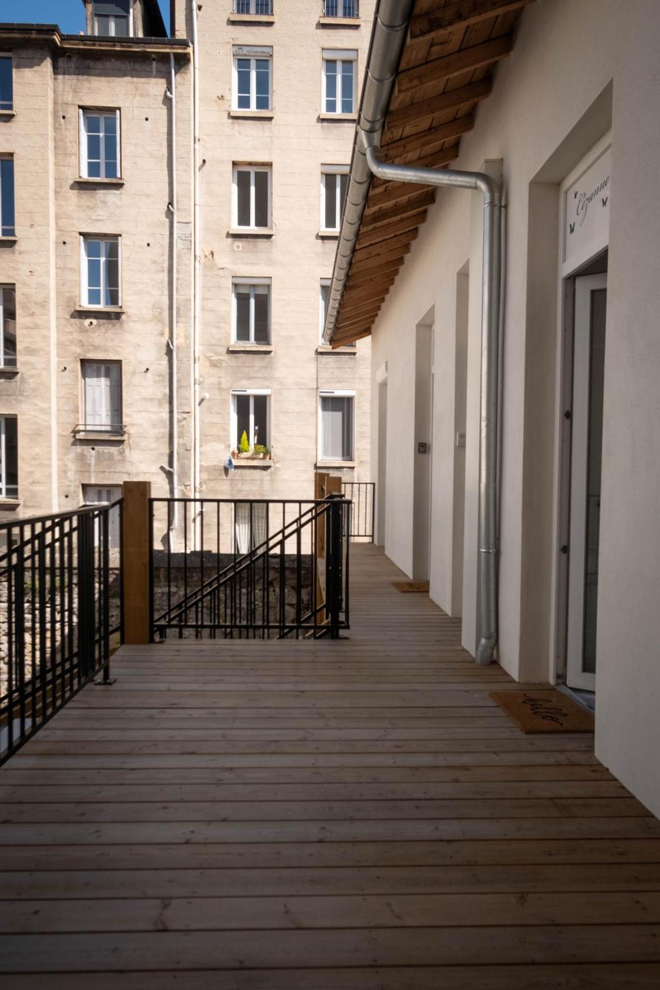 생테티엔 Bibemus Casa Maja - Baignoire Balneo - Parking - Terrasse 아파트 외부 사진